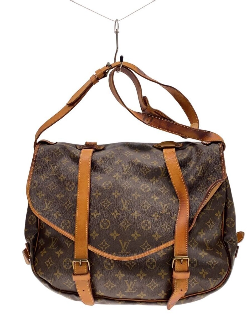 Louis Vuitton Saumur Monogram Canvas Brown